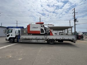 クボタ コンバイン ARN585 を買取させていただきました。誠にありがとうございます。の写真
